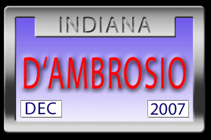 Plate D'Ambrosio